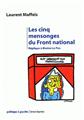CINQ MENSONGES DU FRONT NATIONAL (LES)