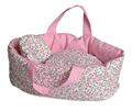 BIG CARRY COT WITH FLOWER BEDDING