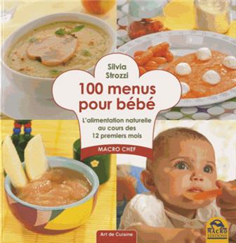 100 menus pour bebe
